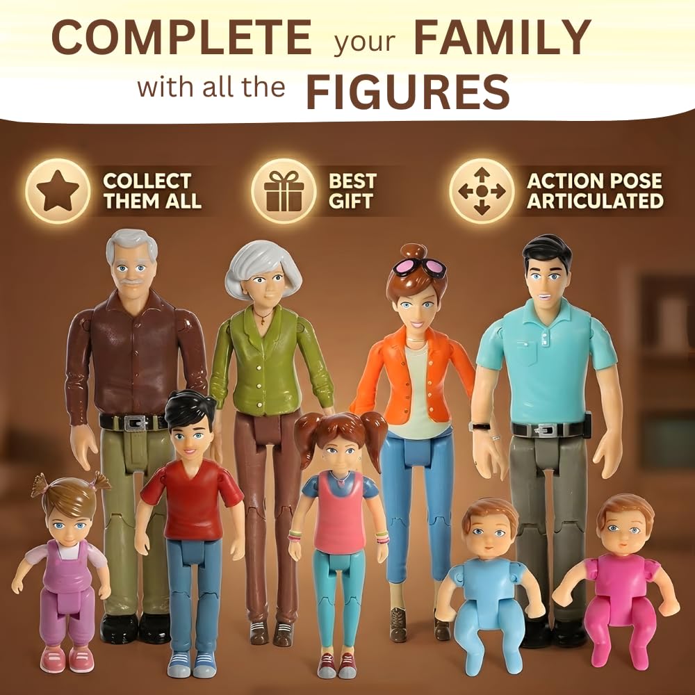 Amazon.co.jp: Sweet Li ' lファミリ祖父母のセットアクション